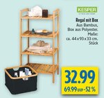 Regal mit Box Angebote von Kesper bei diska Erlangen für 32,99 €