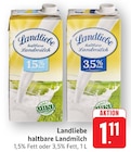 EDEKA - haltbare Landmilch Angebot im Prospekt haltbare Landmilch bei EDEKA im Prospekt "" für 1,11 €