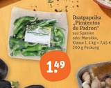 Bratpaprika Pimientos de Padron im tegut Prospekt Bratpaprika Pimientos de Padron von im aktuellen tegut Prospekt für 1,49 €