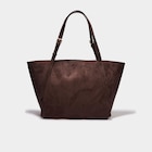 Sac cabas grand format zippé marron foncé femme à La Halle dans Saint-Jodard Sac cabas grand format zippé marron foncé femme à La Halle dans Saint-Jodard