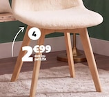 Housse de chaise bouclettes - Gifi à Paris Housse de chaise bouclettes en promo chez Gifi Paris à 2,99 €