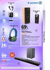 Casque Audio Angebote im Prospekt "LES BONS PLANS DE MARS" von E.Leclerc Casque Audio Angebote im Prospekt "LES BONS PLANS DE MARS" von E.Leclerc auf Seite 3