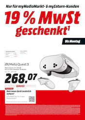 VR Brille im MediaMarkt Saturn Prospekt in Kiel Aktueller MediaMarkt Saturn Prospekt mit VR Brille, "19 % MwSt geschenkt", Seite 19