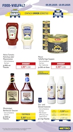 Dessert Sauce Angebot & Preis im aktuellen Metro Prospekt Dessert Sauce Angebot im aktuellen Metro Prospekt auf Seite 13