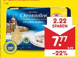 Dresdner Stollen im Angebot bei Netto Marken-Discount in Zwickau Dresdner Stollen Angebote von Dr. Oetker bei Netto Marken-Discount Zwickau für 7,77 €