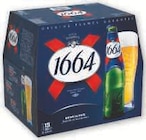 Biere blonde 1664 5,5° - 1664 - U Express à Poitiers Biere blonde 1664 5,5° - 1664 en promo chez U Express Poitiers à 5,70 €