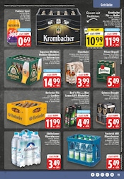 Krombacher im EDEKA Prospekt in Lemgo Aktueller EDEKA Prospekt mit Krombacher, "Aktuelle Angebote", Seite 19