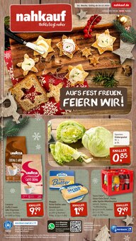 nahkauf Prospekt der Woche "nichts liegt näher" Seite 1, 16.12.2024 bis 21.12.2024 für Schweinfurt Aktueller nahkauf Prospekt "nichts liegt näher" Seite 1 von 8 Seiten für Schweinfurt