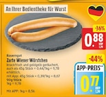 Zarte Wiener Würstchen von Bauerngut für 0,39 € bei E center im Angebot Zarte Wiener Würstchen von Bauerngut im aktuellen E center Prospekt