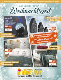 Der aktuelle Möbel Inhofer Prospekt Zauberhafte Weihnachtszeit