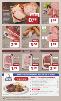 Schweinefleisch im combi Prospekt "Markt - Angebote" mit 34 Seiten (Hannover)