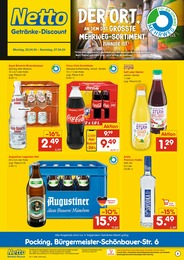 Netto Marken-Discount Prospekt mit 2 Seiten (Bad Füssing)