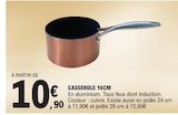 Casserole 16cm dans le catalogue E.Leclerc