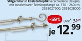 Stilgarnitur in Edelstahloptik im aktuellen ROLLER Prospekt für 12,99 €