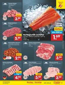 Fleisch im Netto Marken-Discount Prospekt "Aktuelle Angebote" mit 54 Seiten (Wuppertal)