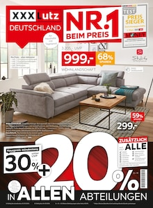 XXXLutz Möbelhäuser Prospekt XXXLutz Deutschland - Nr. 1 beim Preis mit  Seiten in Olpe und Umgebung
