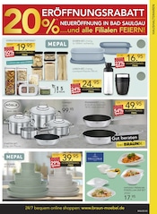 Kochtopf im BRAUN Möbel-Center Prospekt in Offenburg Aktueller BRAUN Möbel-Center Prospekt mit Kochtopf, "20% ERÖFFNUNGSRABATT", Seite 3