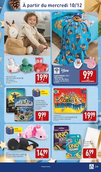 Promotion Literie dans le prospectus Aldi, valable du 09/12/2025 au 15/12/2025 Promo Literie dans le catalogue Aldi du moment à la page 33