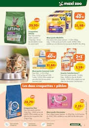 Offre Gourmet Gold dans le catalogue Maxi Zoo du moment à la page 5