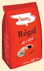 36 DOSETTES CAFÉ RÉGAL - Netto en promo chez Netto Bergerac à 1,72 €