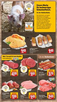 Fleisch im aktuellen REWE Prospekt (Mannheim) Fleisch im REWE Prospekt "Dein Markt" mit 34 Seiten (Mannheim)