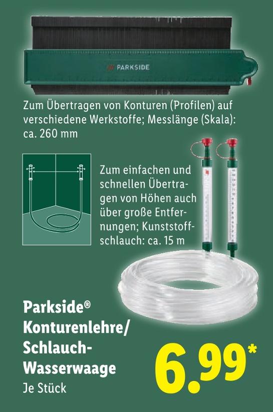 Konturenlehre/ Schlauch- Wasserwaage