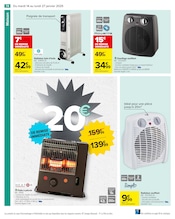 Radiateur Électrique Angebote im Prospekt "BONNE ANNÉE BONNE PROMO" von Carrefour auf Seite 76