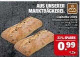 Aktuelles Ciabatta Olive Angebot bei Marktkauf in Erlangen ab 0,99 €