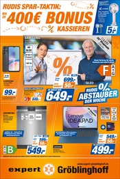Aktueller expert Elektromarkt Prospekt in Korschenbroich und Umgebung, "Top Angebote" mit 8 Seiten, 27.06.2025 - 07.07.2025