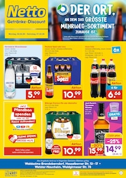 Aktueller Netto Marken-Discount Prospekt, "DER ORT, AN DEM DU IMMER AUSGEZEICHNETE PREISE FINDEST.", mit Angeboten der Woche, gültig von 02.02.2026 bis 02.02.2026