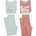 Lot de 2 pyjamas enfant - TEX BASIC dans le catalogue Carrefour