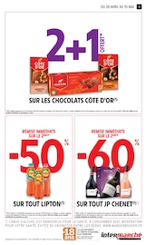 Chocolat en promo dans le catalogue Intermarché Contact à la page 5