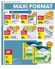 Promo Papier Toilette dans le catalogue Carrefour du moment à la page 26