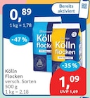 Flocken von Kölln im aktuellen budni Prospekt