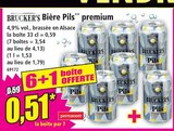 Bière Pils premium - Brucker's - Norma à Nancy Bière Pils premium - Brucker's en promo chez Norma Nancy à 3,54 €