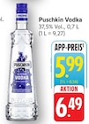 Vodka im Angebot bei E center in Bruchsal Vodka Angebote von Puschkin bei E center Bruchsal für 5,99 €