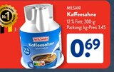 Kaffeesahne im ALDI SÜD Prospekt Kaffeesahne von MILSANI im aktuellen ALDI SÜD Prospekt für 0,69 €