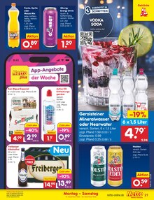 Wasser im aktuellen Netto Marken-Discount Prospekt (Magdeburg) Wasser im Netto Marken-Discount Prospekt "Aktuelle Angebote" mit 64 Seiten (Magdeburg)