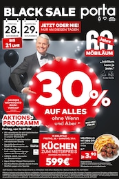 porta Möbel Prospekt für Bielefeld: "BLACK SALE", 1 Seite, 28.11.2025 - 29.11.2025