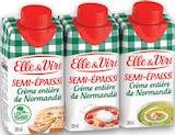 2+1 offert sur les crèmes UHT ELLE & VIRE à Intermarché Hyper dans Saint-Thuriau 2+1 offert sur les crèmes UHT ELLE & VIRE à Intermarché Hyper dans Saint-Thuriau
