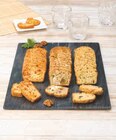 CAKE AU CHÈVRE ET NOIX OU CAKE SALÉ JAMBON ET OLIVES OU CAKE CHORIZO ET POIVRONS à Hyper U dans Palluel CAKE AU CHÈVRE ET NOIX OU CAKE SALÉ JAMBON ET OLIVES OU CAKE CHORIZO ET POIVRONS à Hyper U dans Palluel