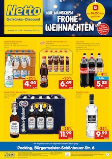 Netto Marken-Discount Pocking Prospekt "DER ORT, AN DEM DU IMMER AUSGEZEICHNETE PREISE FINDEST." mit 6 Seiten