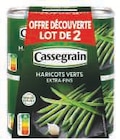 Haricots Extra Fins - Cassegrain dans le catalogue U Express