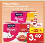 Aktuelles Poésie Katzennahrung Multipack Angebot bei Netto Marken-Discount in Salzgitter ab 3,49 €