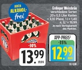 Aktuelle Erdinger Angebote bei E center in Jena Aktuelles Erdinger Weissbräu Angebot bei E center in Jena ab 12,99 €