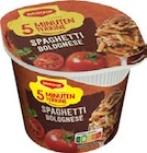5 Minuten Terrine Spaghetti Bolognese Angebote von Maggi bei Lidl Wolfenbüttel für 0,99 €