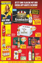 Krombacher Angebot im aktuellen E center Prospekt auf Seite 18