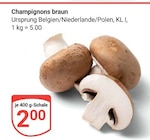 Champignons braun Angebote bei GLOBUS Leipzig für 2,00 €