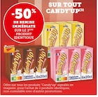 Promo -50% de remise immédiate sur le 2ème produit identique sur tout Candy'Up à  dans le catalogue Super U à Arbois