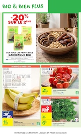 Promos Fruits Secs dans le catalogue "AVEC LE Club GOÛTEZ AU BIO LE MOINS CHER DE FRANCE" de Carrefour Market Fruits Secs en promo dans le catalogue Carrefour Market à la page 3